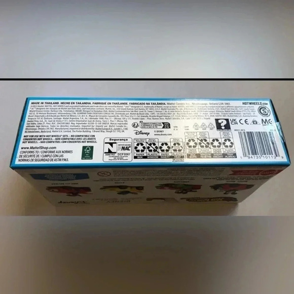 Mattel Hot Wheels Racer Verse: Disney 4-pack Mickey/Vanellope/Stitch/Hiro NEW!! - Picture 4 of 4